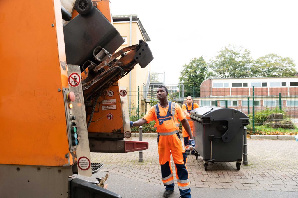 Leerung Restmülltonne Herne