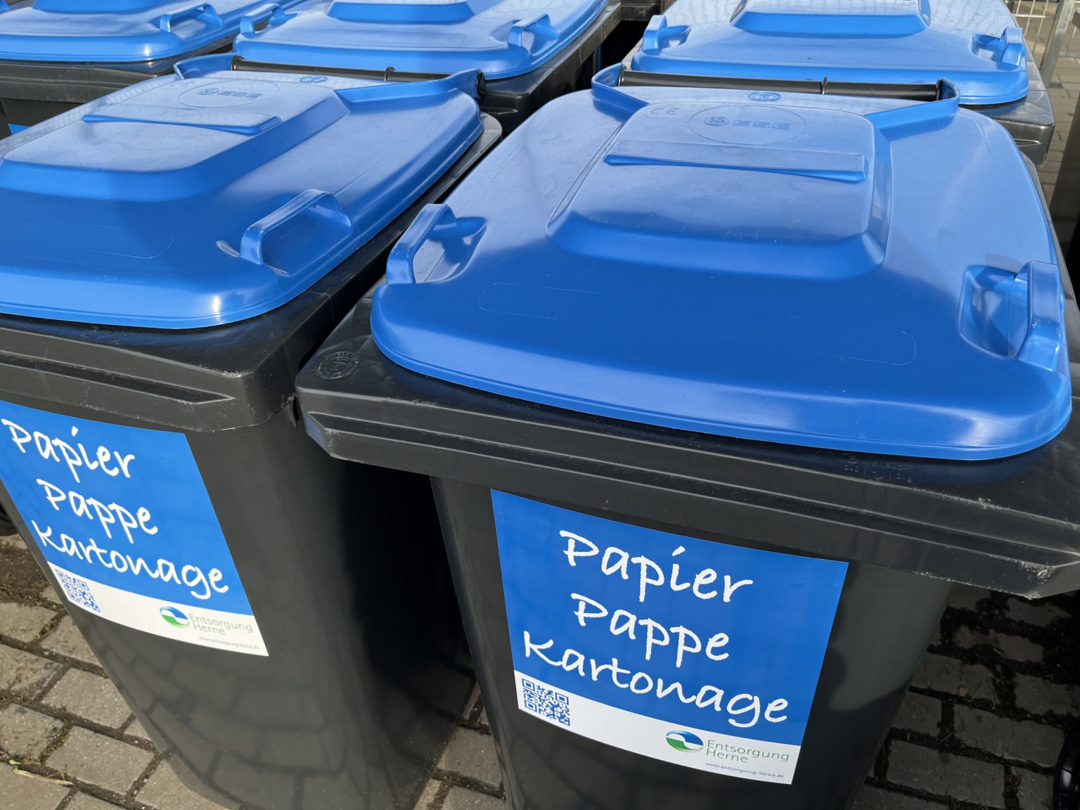 Keine Nachleerung der Papiertonnen von Montag möglich